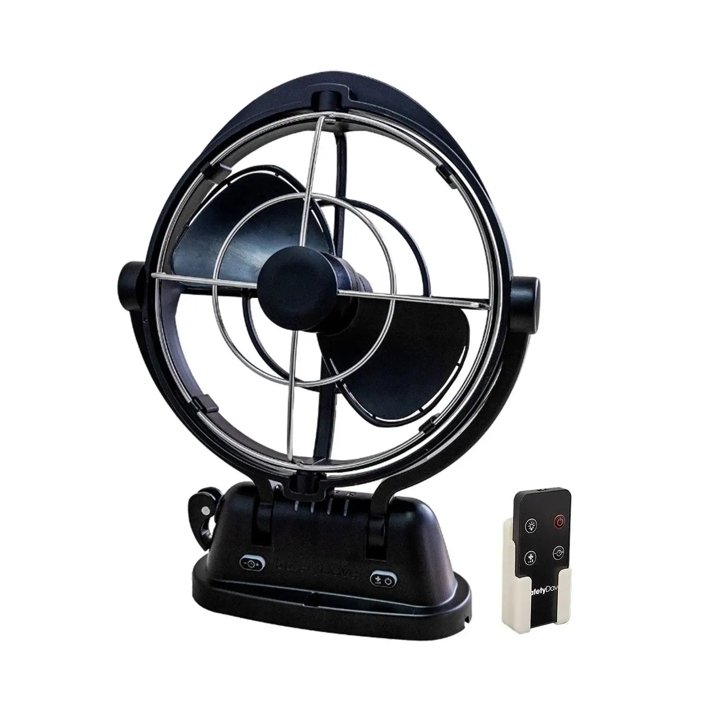 Safety Dave Safe-T-Fan Black - Everything Caravans