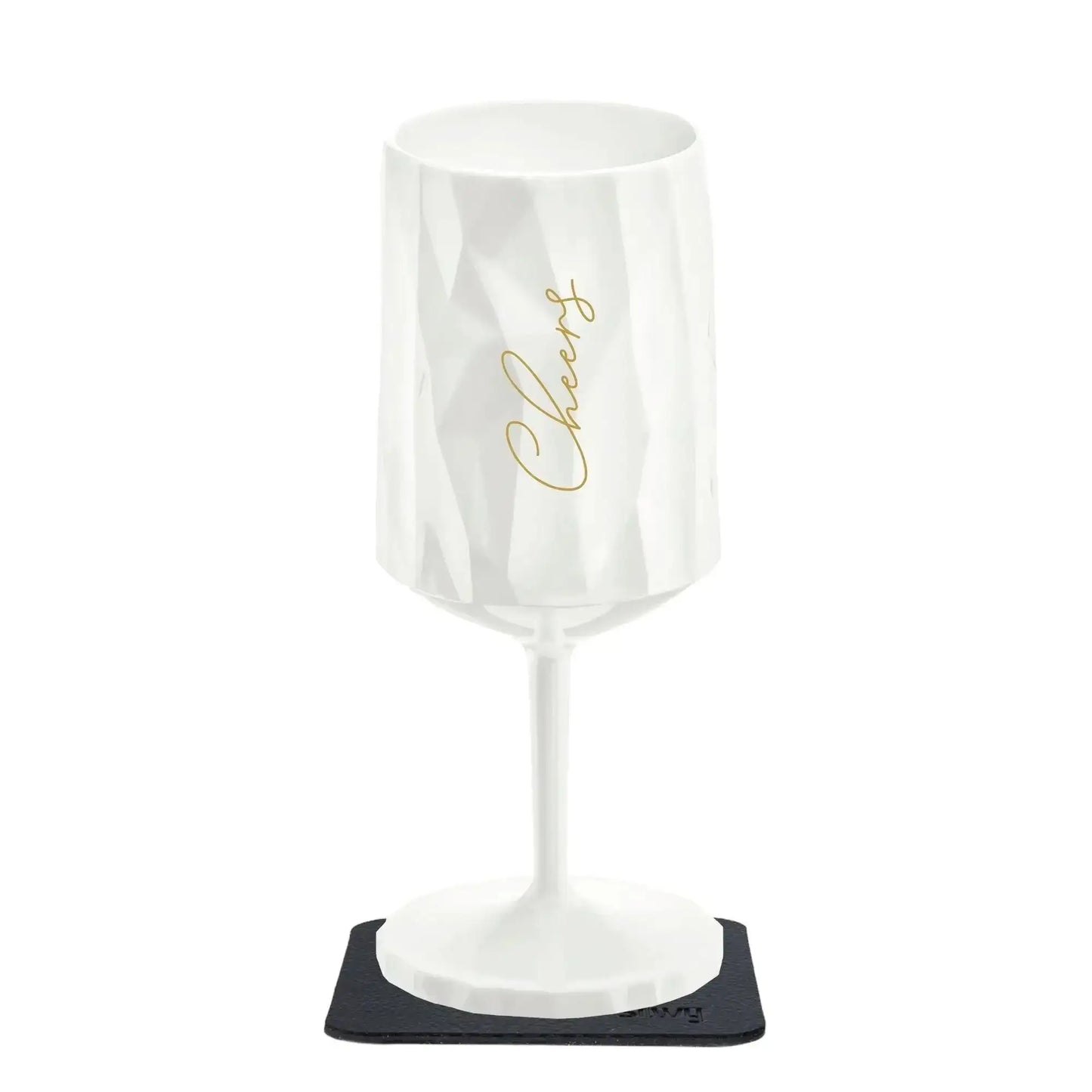Magnetic Plastic Glass WINE "CHEERS" 0.3l by Silwy