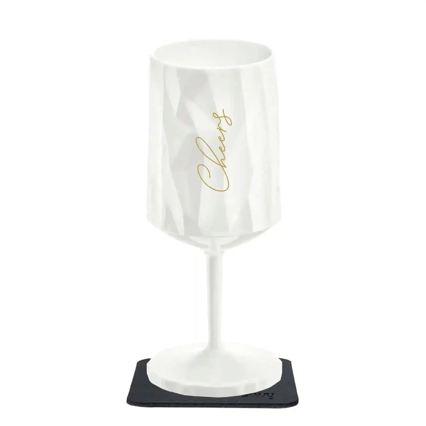 Magnetic Plastic Glass WINE "CHEERS" 0.3l by Silwy