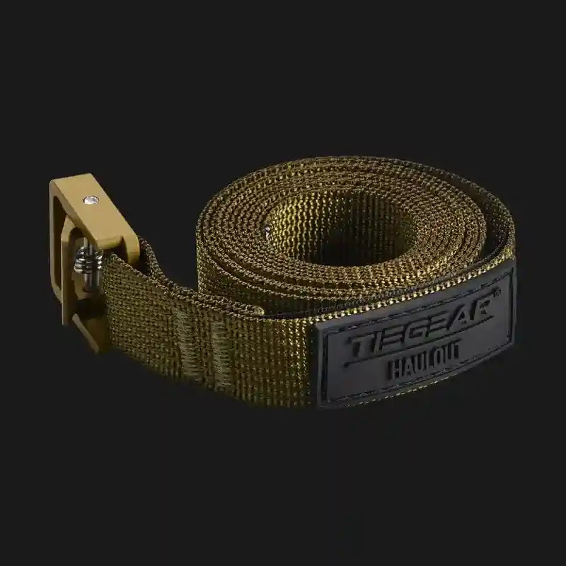 Tiegear Haul Out NEXA MINI DESERT Utility Strap Pair 1.5m 180kg