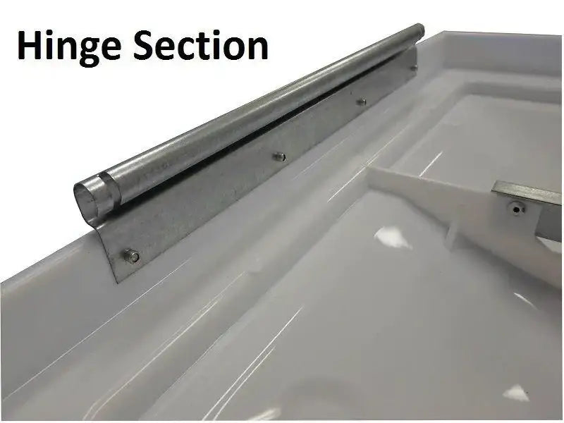 Ventline Hatch 14"X14" White Lid Only to suit Old Metal Clip Connection. 40155