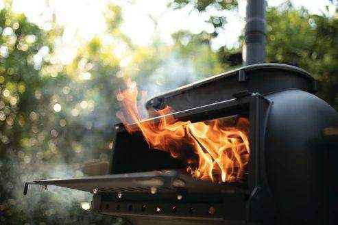 Ozpig Big Pig Wood Fired Cooker & Heater Large Outdoor Camping Stove