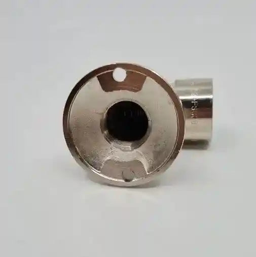 Chrome Bayonet Floor Socket 90 Degree