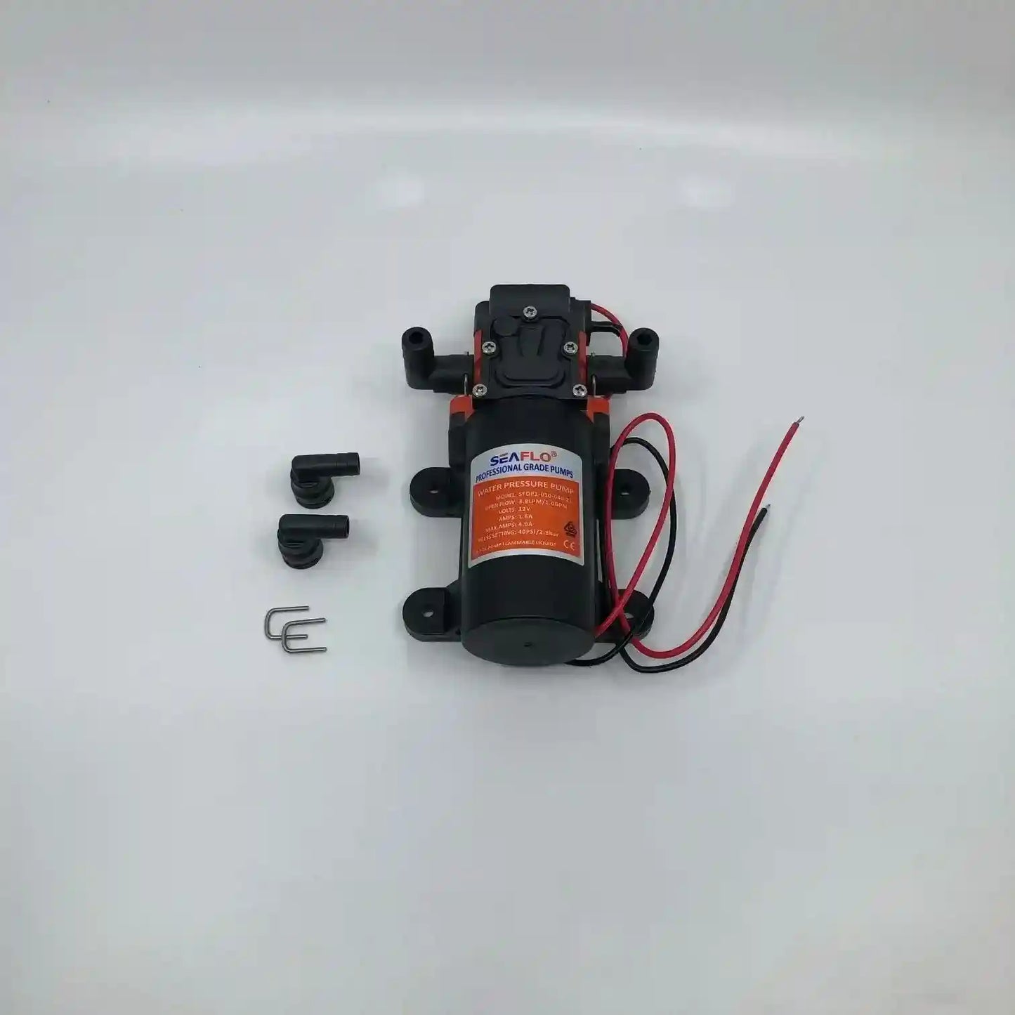 Seaflo Water Pressure Pump 3.8lpm Open Flow Caravan Motor Home Bus