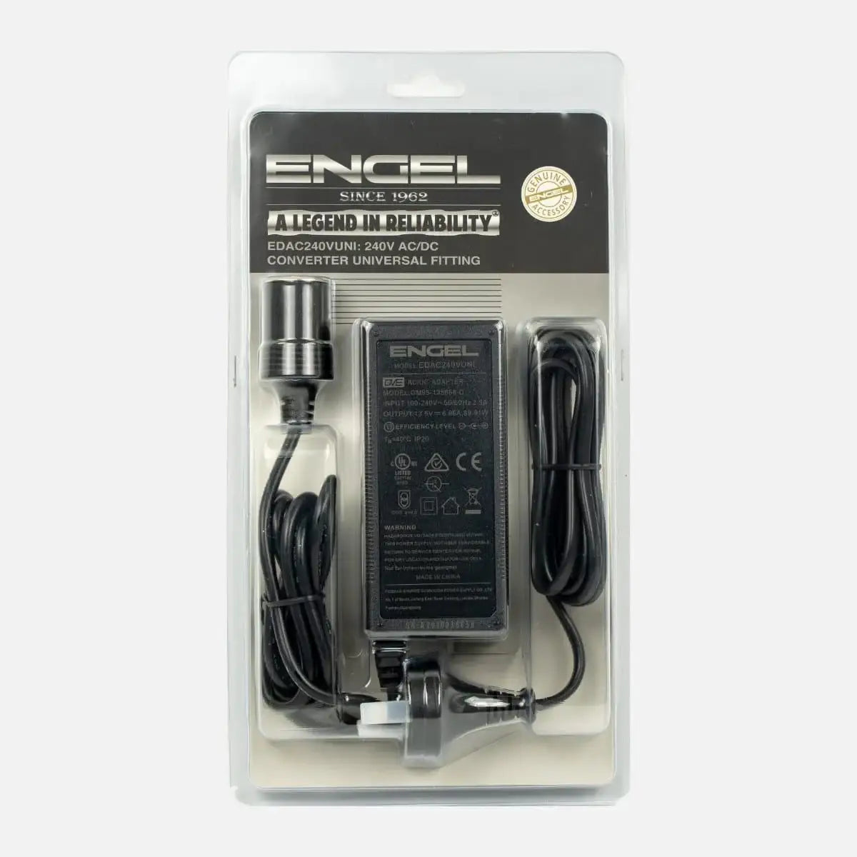 Engel Universal 240V AC to 12v Adaptor - Everything Caravans