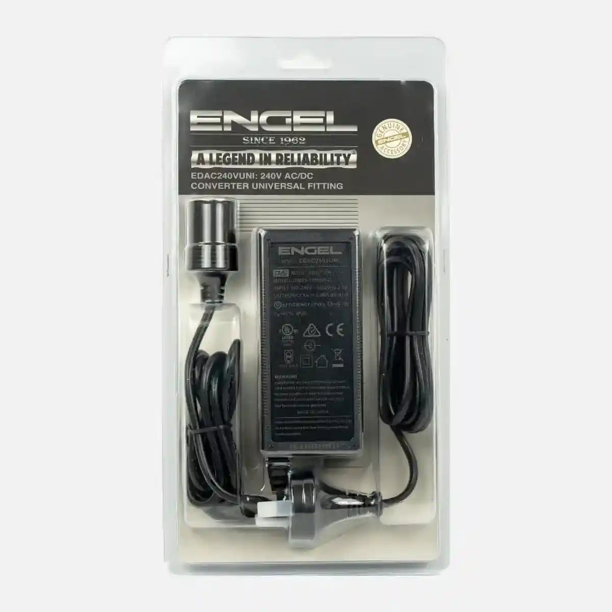 Engel Universal 240V AC to 12v Adaptor - Everything Caravans