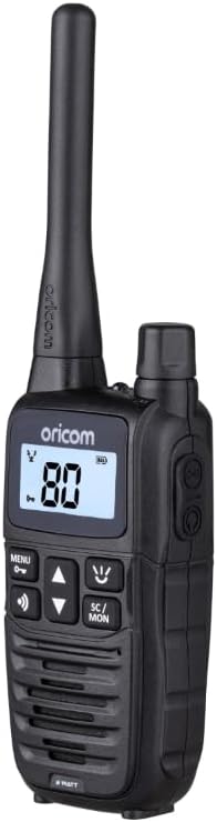 Oricom 2 Watt Handheld UHF Radio Twin Pack