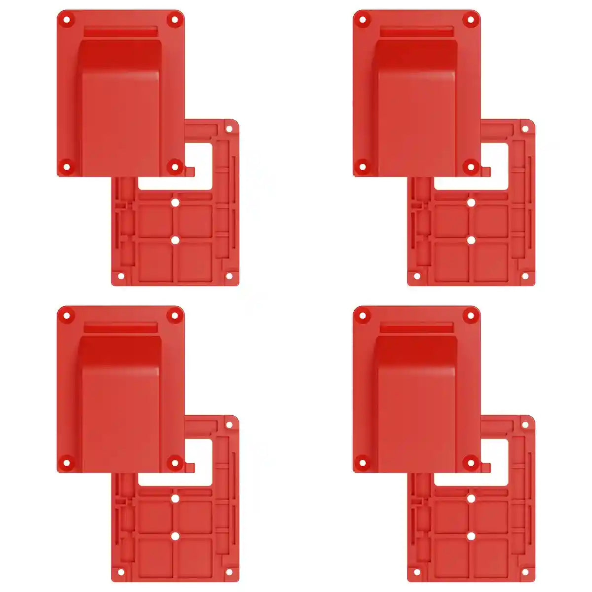 Duskie White Nylon Cover and Base to Suit 50AMP Anderson Connectors - 4PK