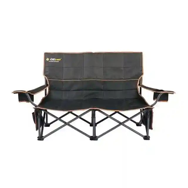 OZtrail Fireside Double Chair Black - no longer available