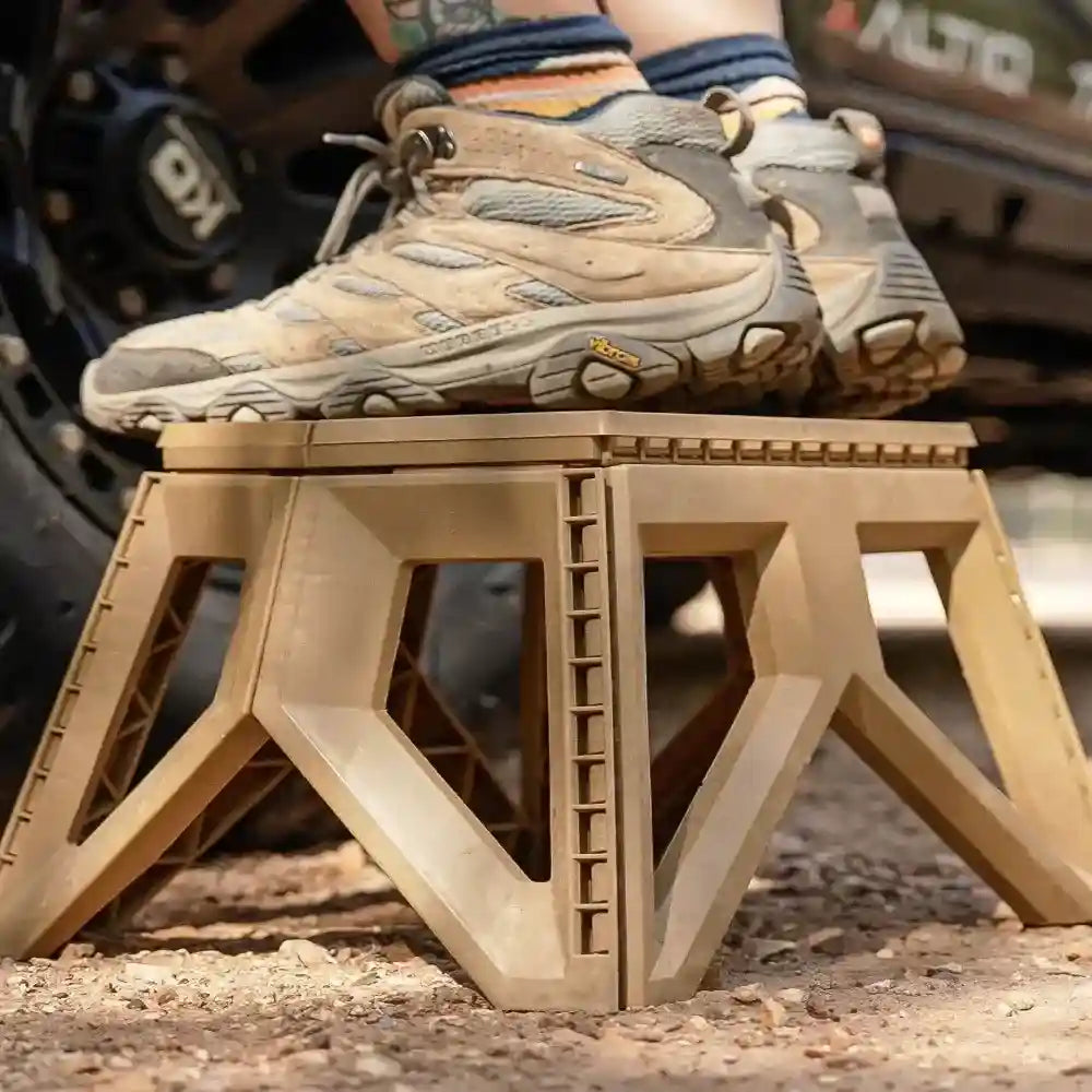 Tiegear High Midnight Boost Collapsible Step Outdoor Accessory for Campsite