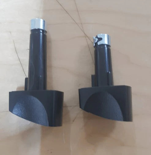 2 x Knobs for RM2350 3 Way Fridge Selector and Thermostat - Black