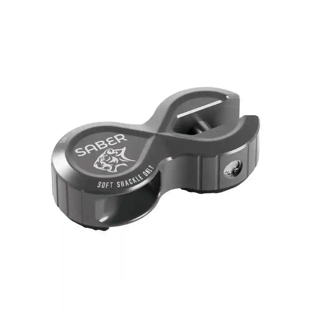 Saber 7075 Alloy Winch Shackle Pro Cerakote Grey winch shackle soft shackles