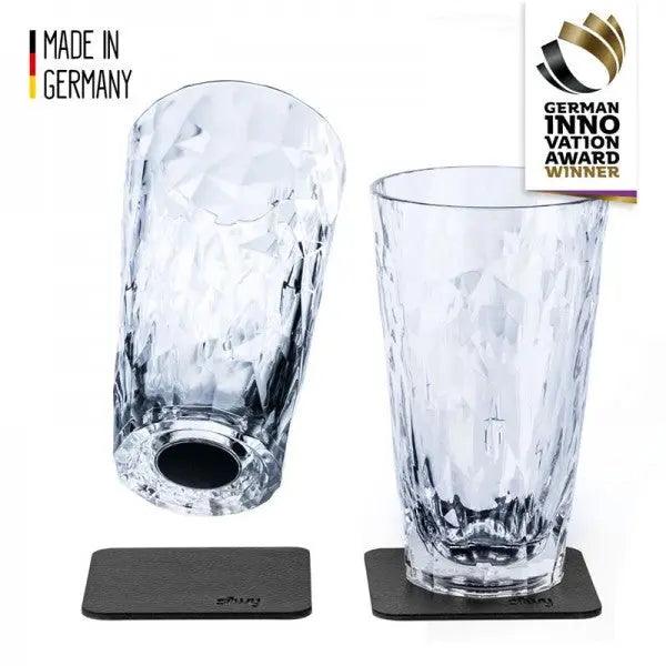 2 x Magnetic Plastic Glass Longdrink By Silwy - Everything Caravans