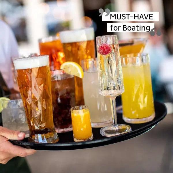 2 x Magnetic Plastic Glass Longdrink By Silwy - Everything Caravans