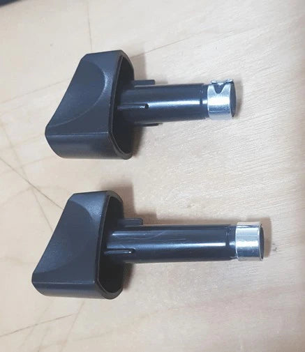 2 x Knobs for RM2350 3 Way Fridge Selector and Thermostat - Black