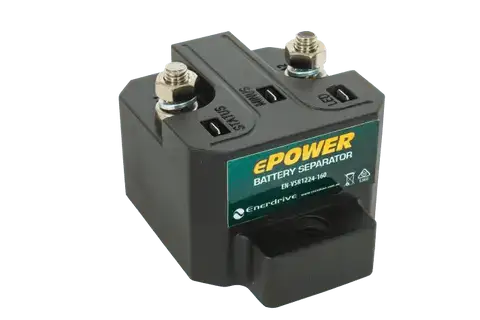Enerdrive 12v-160A/24V-160A Dual VSR Relay - Everything Caravans