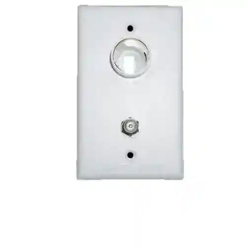 Winegard White 2nd TV Wall Plate Only. Tg-0741