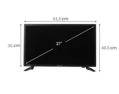 27inch 12volt HD Smart TV with Dvd Bluetooth Chromecast - Everything Caravans
