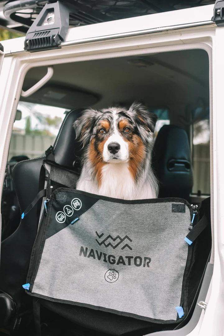 Navigator Gear Single Dog Seat Buddy - Car Seat Protector - Everything Caravans