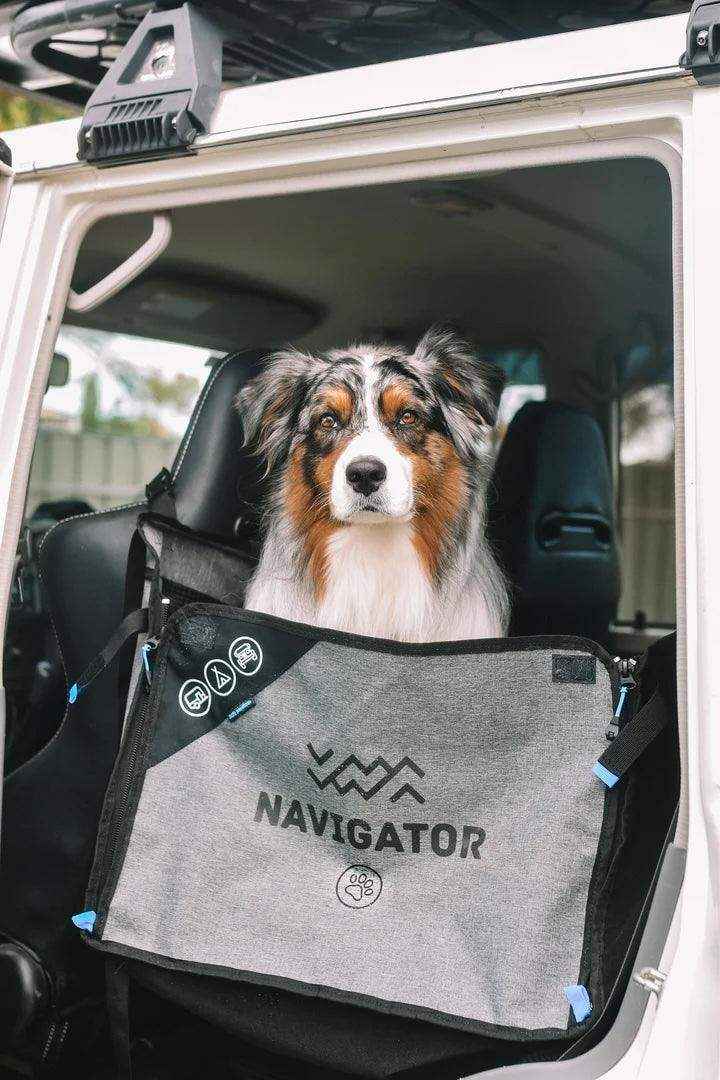 Navigator Gear Single Dog Seat Buddy - Car Seat Protector - Everything Caravans