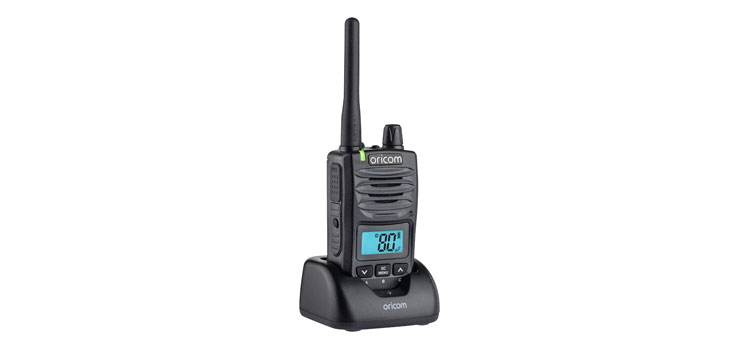 Oricom Waterproof IP67 Portable 5W UHF CB Radio - BLACK