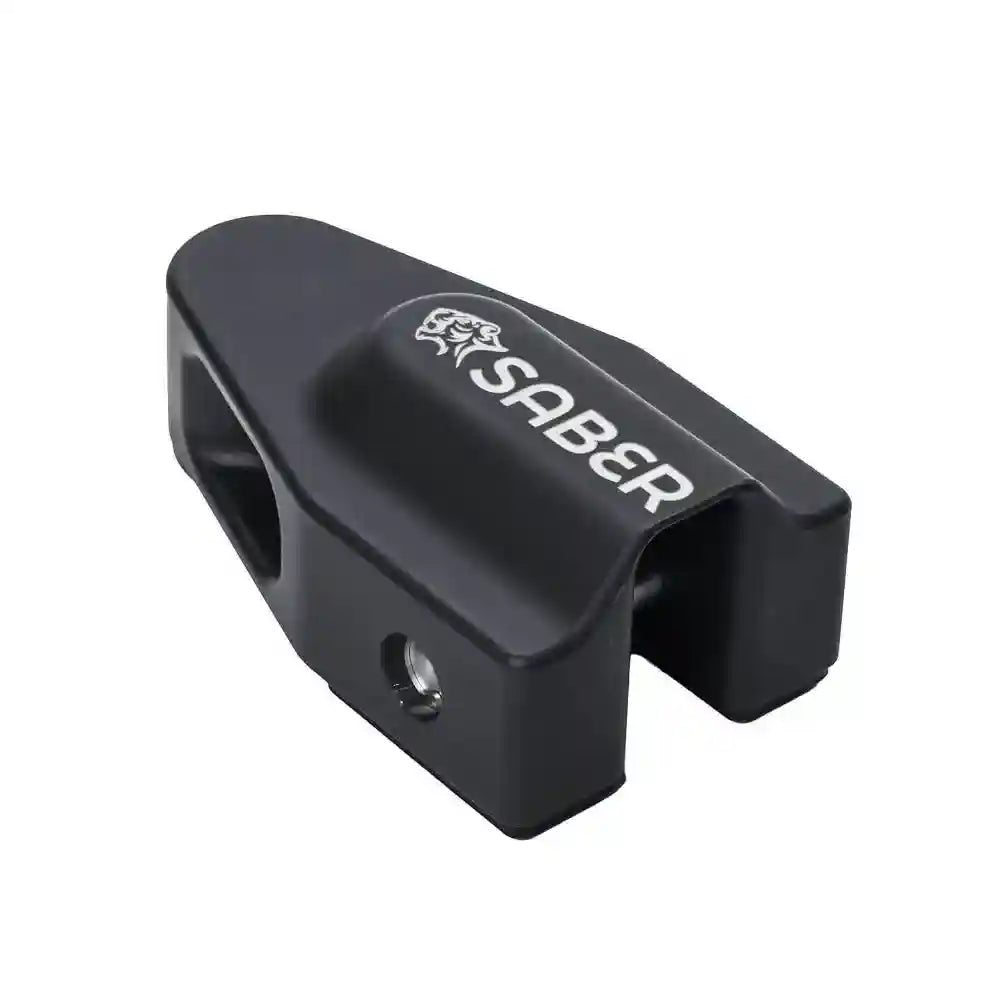 7075 The Wedge Cerakote Black winch shackle for soft shackles SBR-WDGCBLK