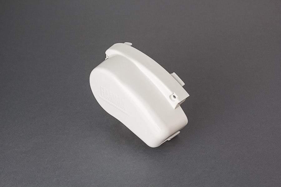 Fiamma F65 S L-H End Cover Polar White. 98655-307 – On Sale - Everything Caravans