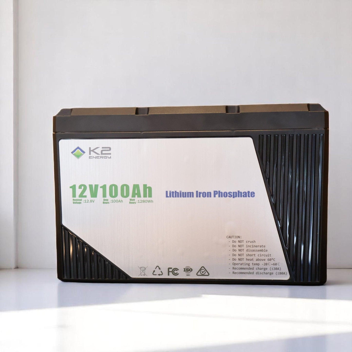 K2 12V 100amp LiFePO4 Lithium Battery – best value battery available - Everything Caravans