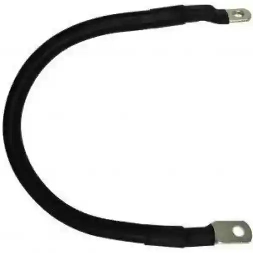 35mmsq Tinned Battery interconnect Power Lead - Black 450mm - Everything Caravans