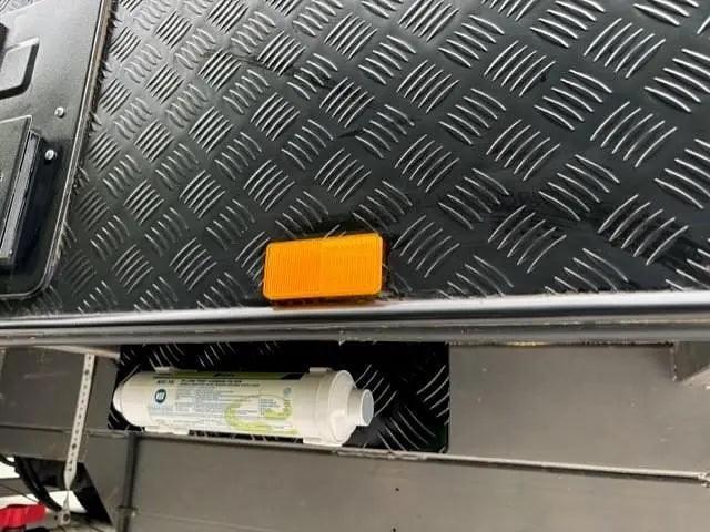 Filter Bracket Black to hold inline Water Filter - Everything Caravans