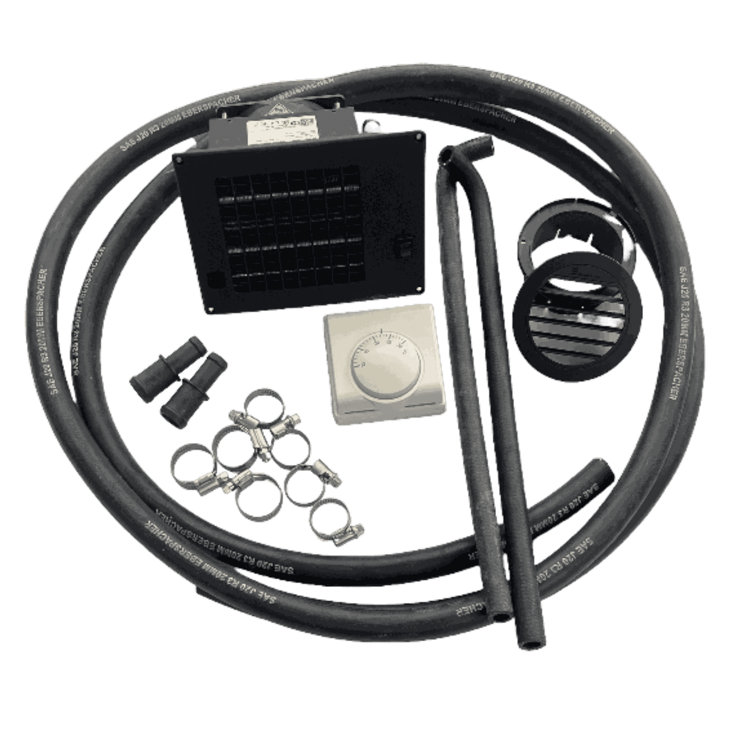 Fan Matrix for Water Heater 1.7w to 2.5kw Black