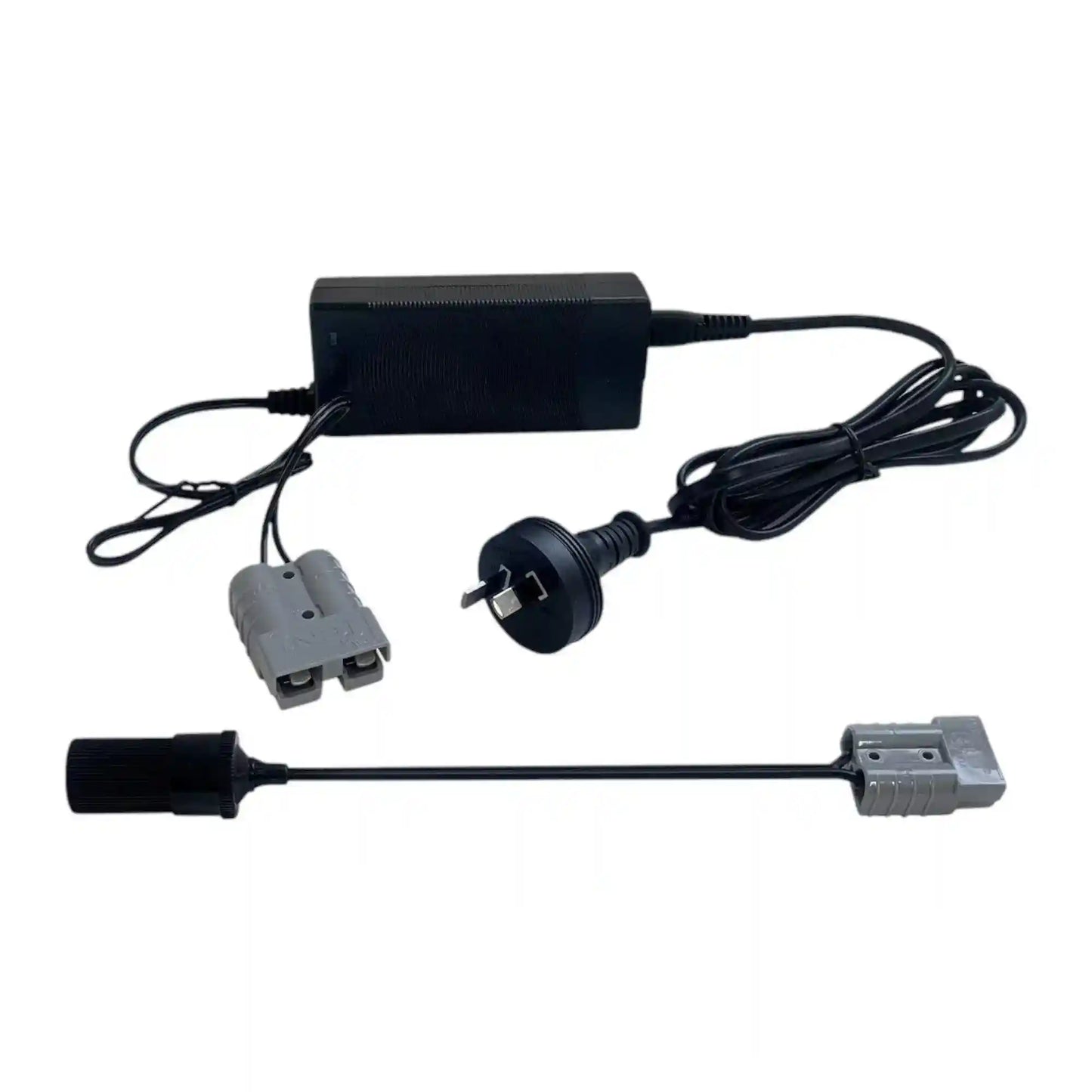 Bushman 240V to 12V Anderson plus Cigarette Power Supply - Everything Caravans
