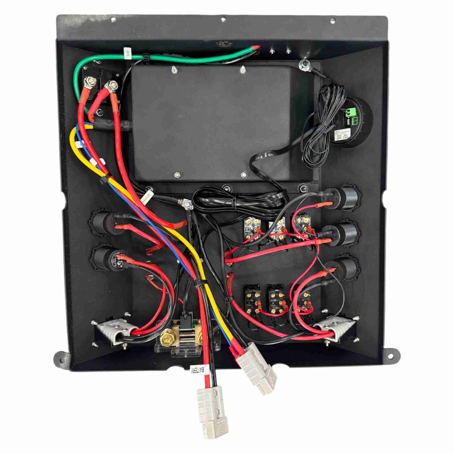 40A Lithium DC–DC Canopy Distribution Charging Board with Solar Input
