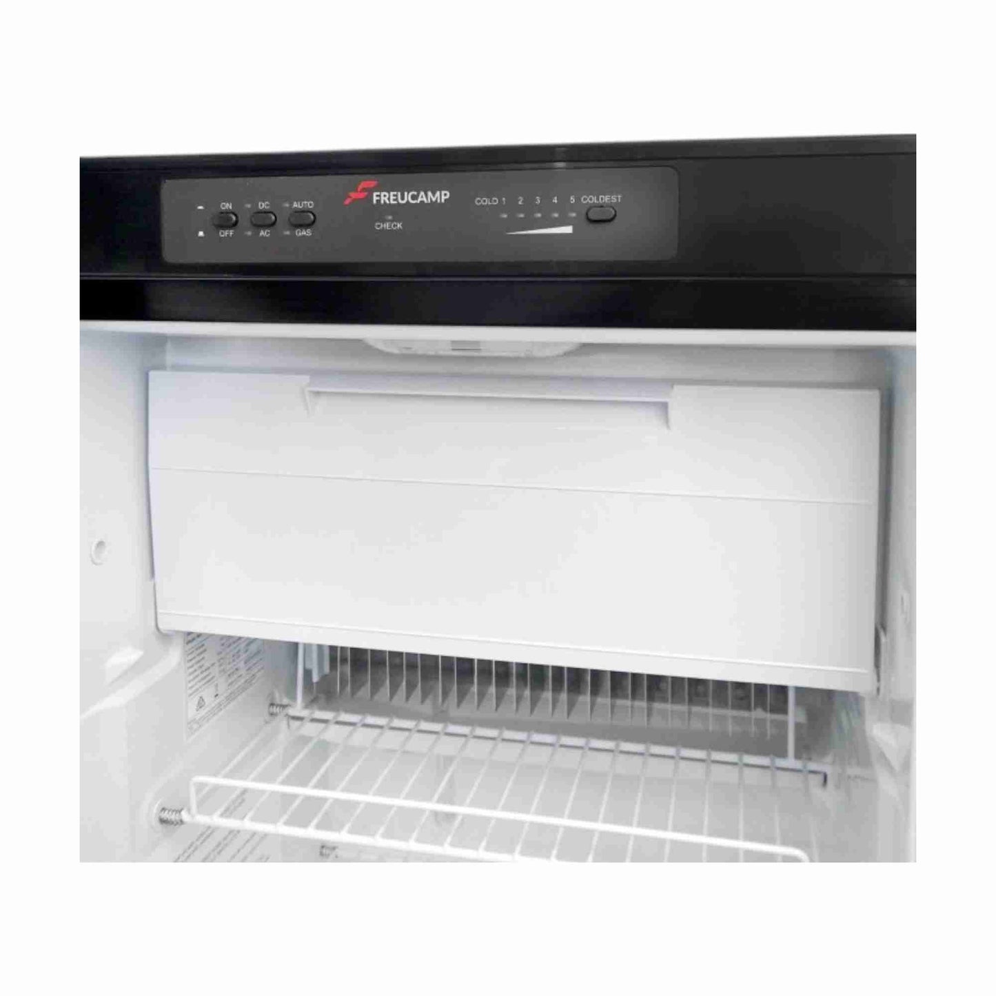 Freucamp 90L 3-Way Fridge Freezer