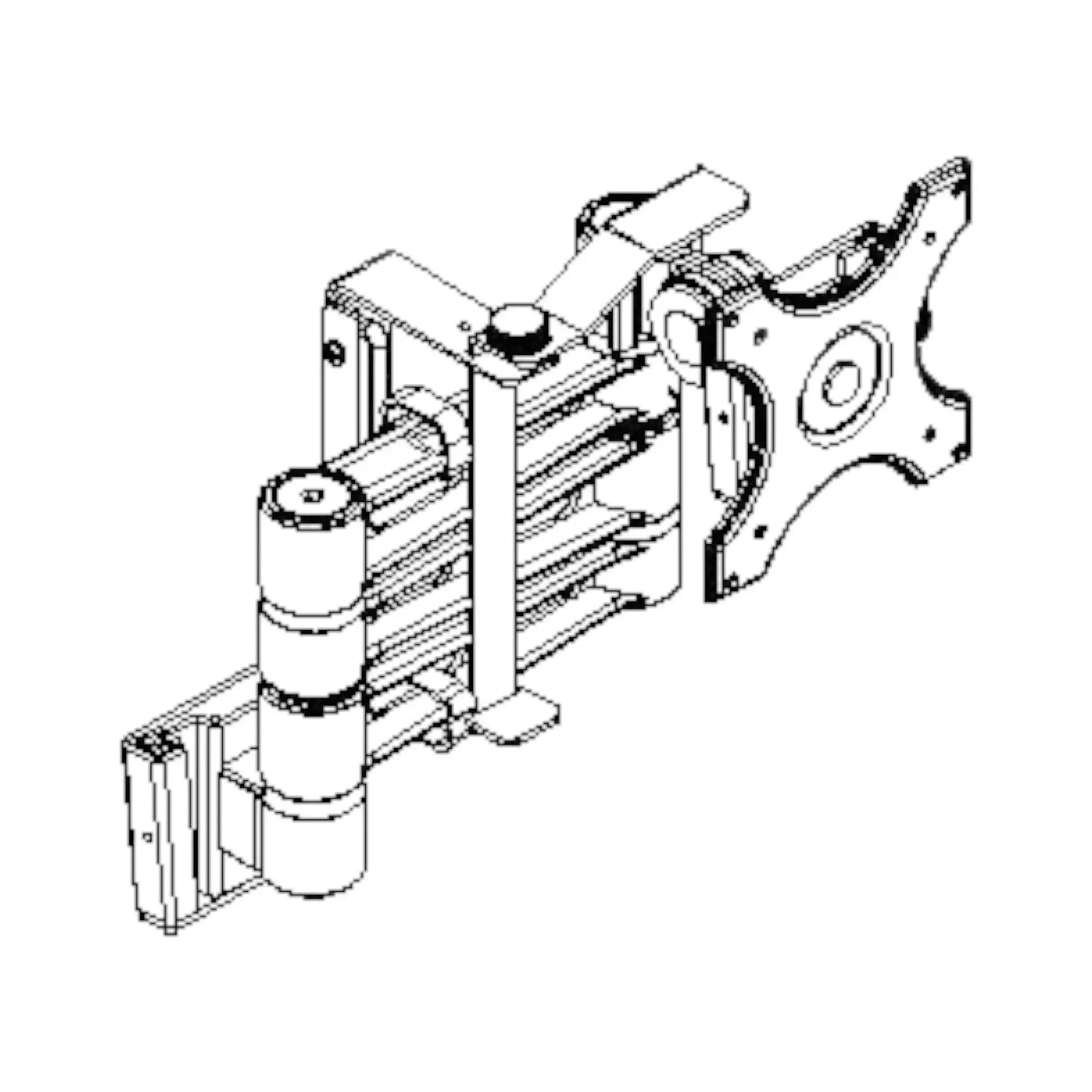 Sphere Ekon Quick S2 Release TV Bracket Three Arm 15Kg Capacity