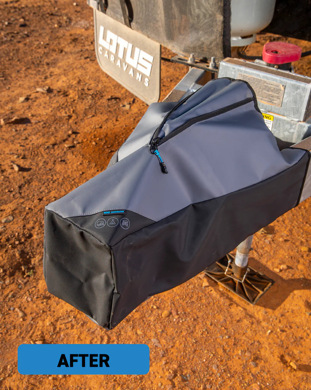Navigator Gear Tow Hitch Buddy Deluxe - Keeps You Clean and Tidy
