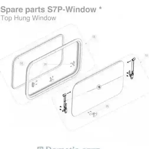 Dometic SP7 Window Blade 1100x450mm