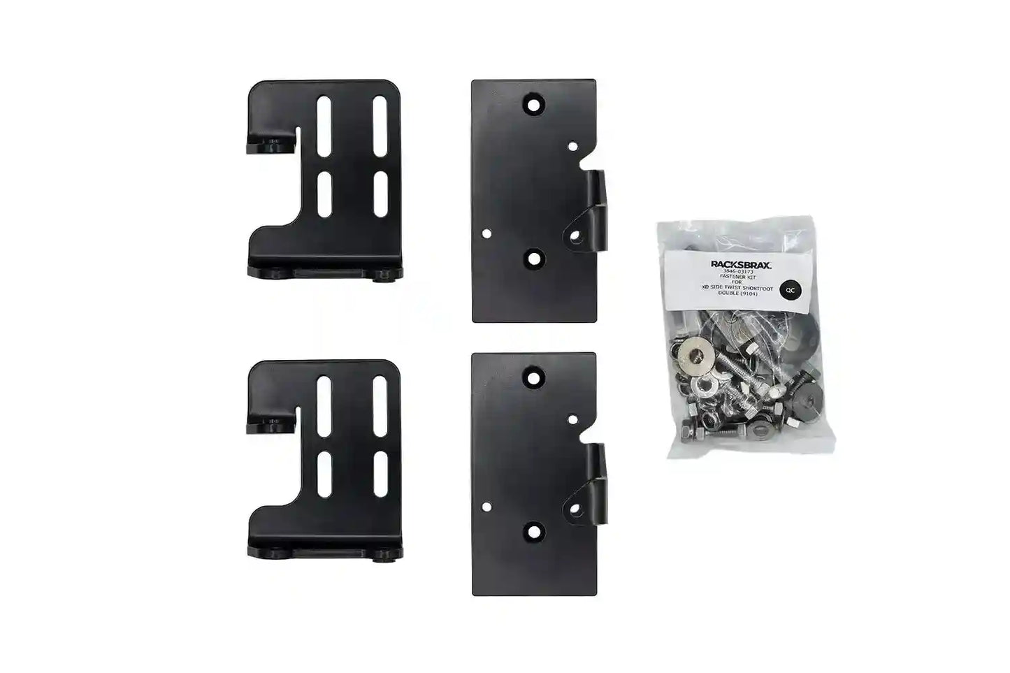 Racksbrax XD Side Twist Bracket Short Foot Double