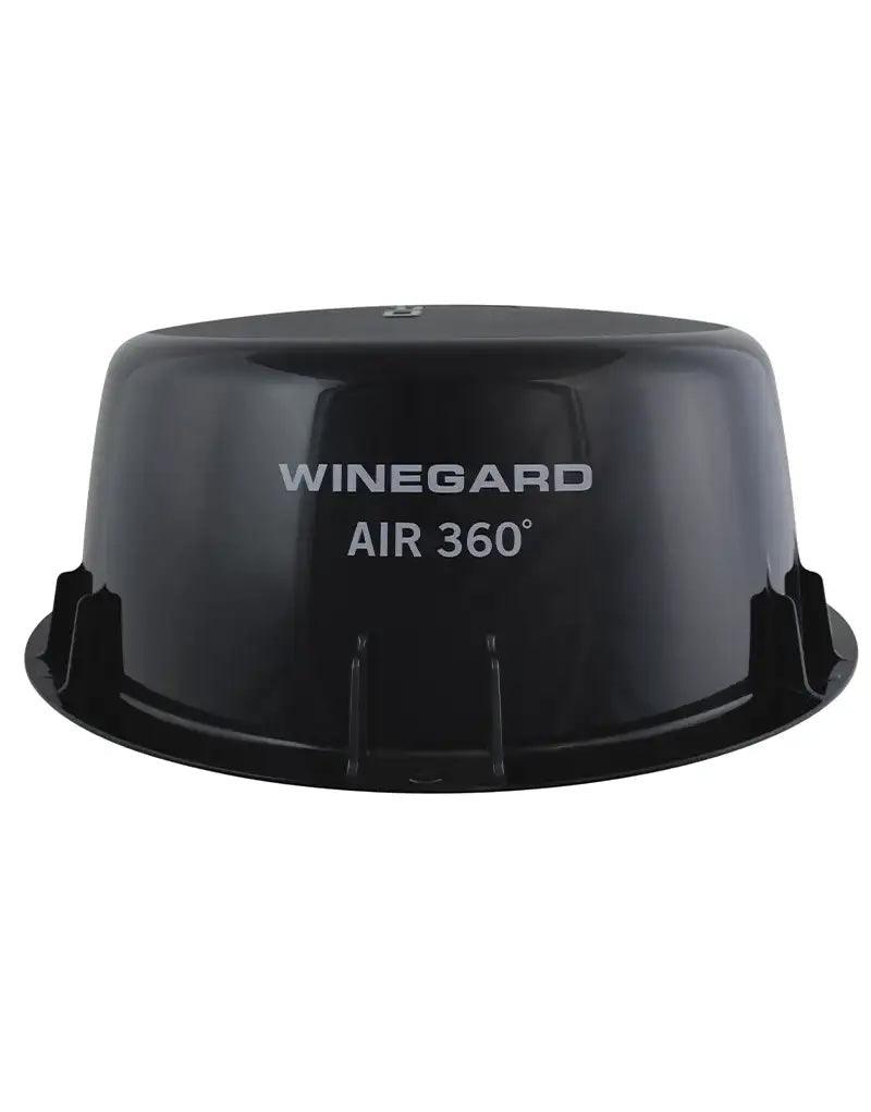 WINEGARD AIR 360LP Compact Omnidirectional TV and FM Antenna Black - Everything Caravans