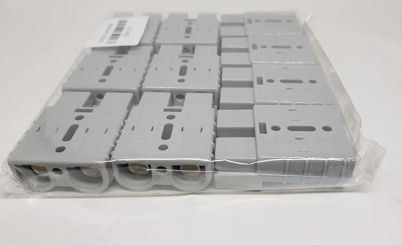 10 x 50amp Anderson Type Plug Standard Grey 50-amp - Everything Caravans