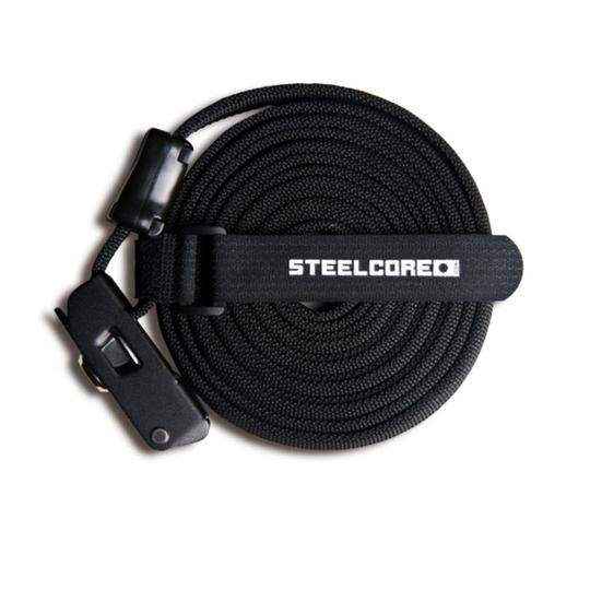 Steelcore Universal Security Strap Steel Cable Cut Resistant Webbing 4.5ft