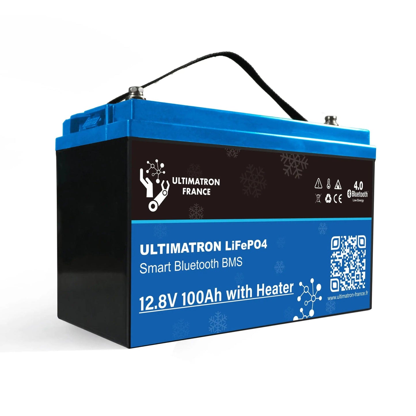 Ultimatron LIFEPO4 Smart Bluetooth Bms 12.8V 100Ah Battery - Everything Caravans