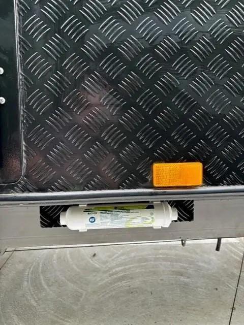 Filter Bracket Black to hold inline Water Filter - Everything Caravans