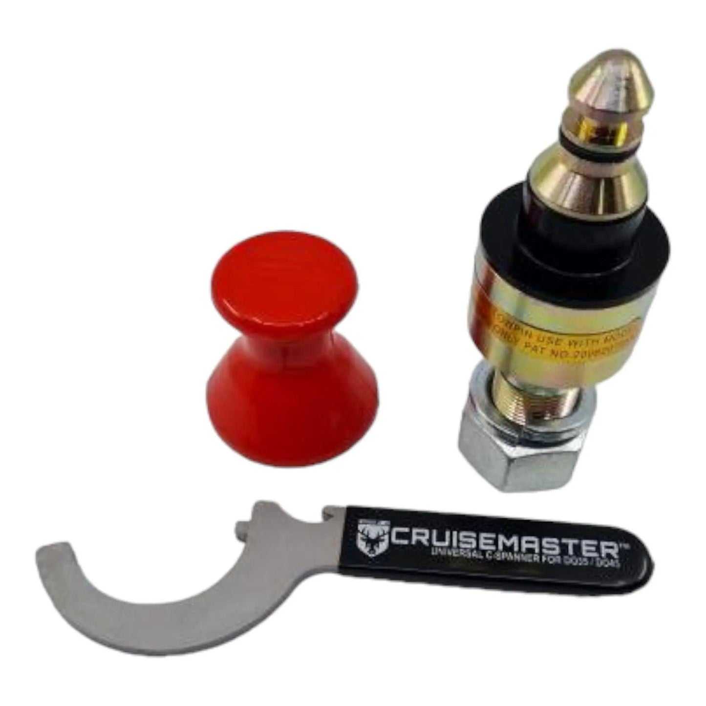 Cruisemaster Tow Pin - DO35 Adaptor Pin Kit Large 1 1/4" - 32mm Shank - Everything Caravans