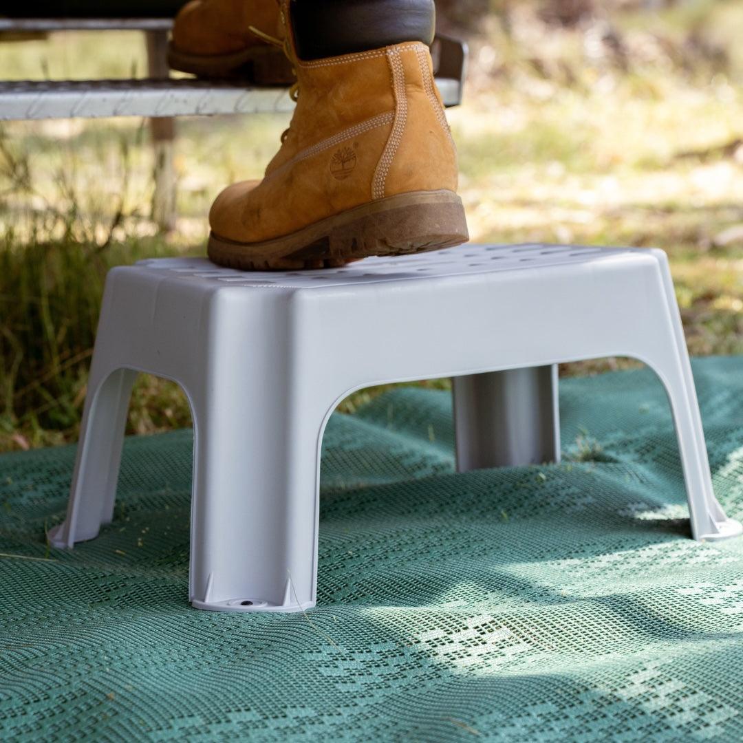 Plastic Caravan Entrance Step 80Kg Rating - Everything Caravans