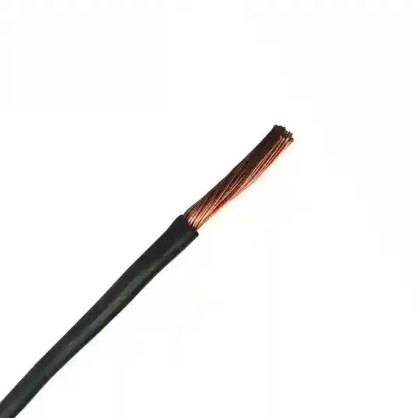 Cable Single 3mm 1.13mm2 Black Per Metre