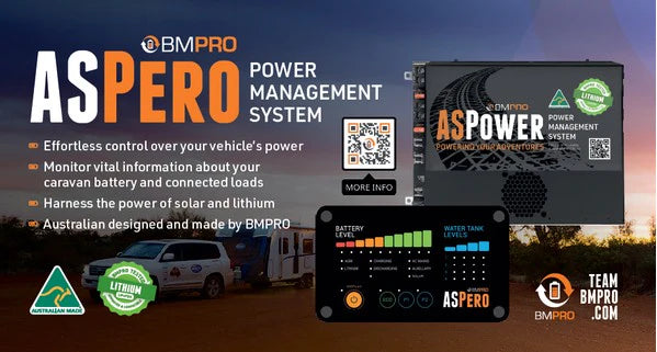 BMPRO Aspero Battery Management System - Lithium Compatible