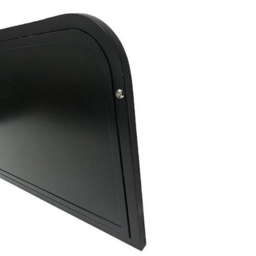 Caravan Picnic Table 650mm Black with LEDs and USB Port