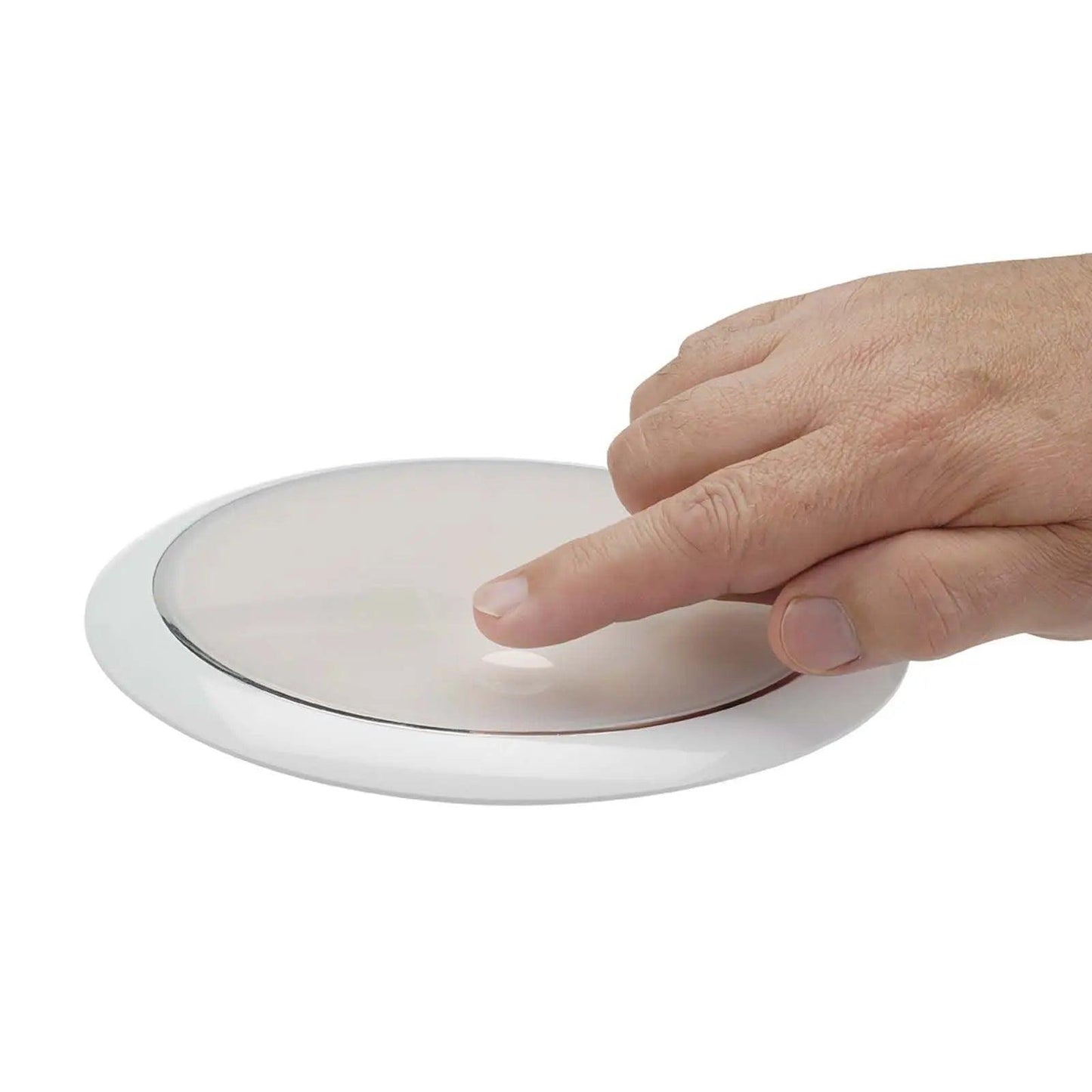 180mm 9-33V L.E.D interior Saturn Lamp with Off on Dim with touch Sensitive Switch - Everything Caravans