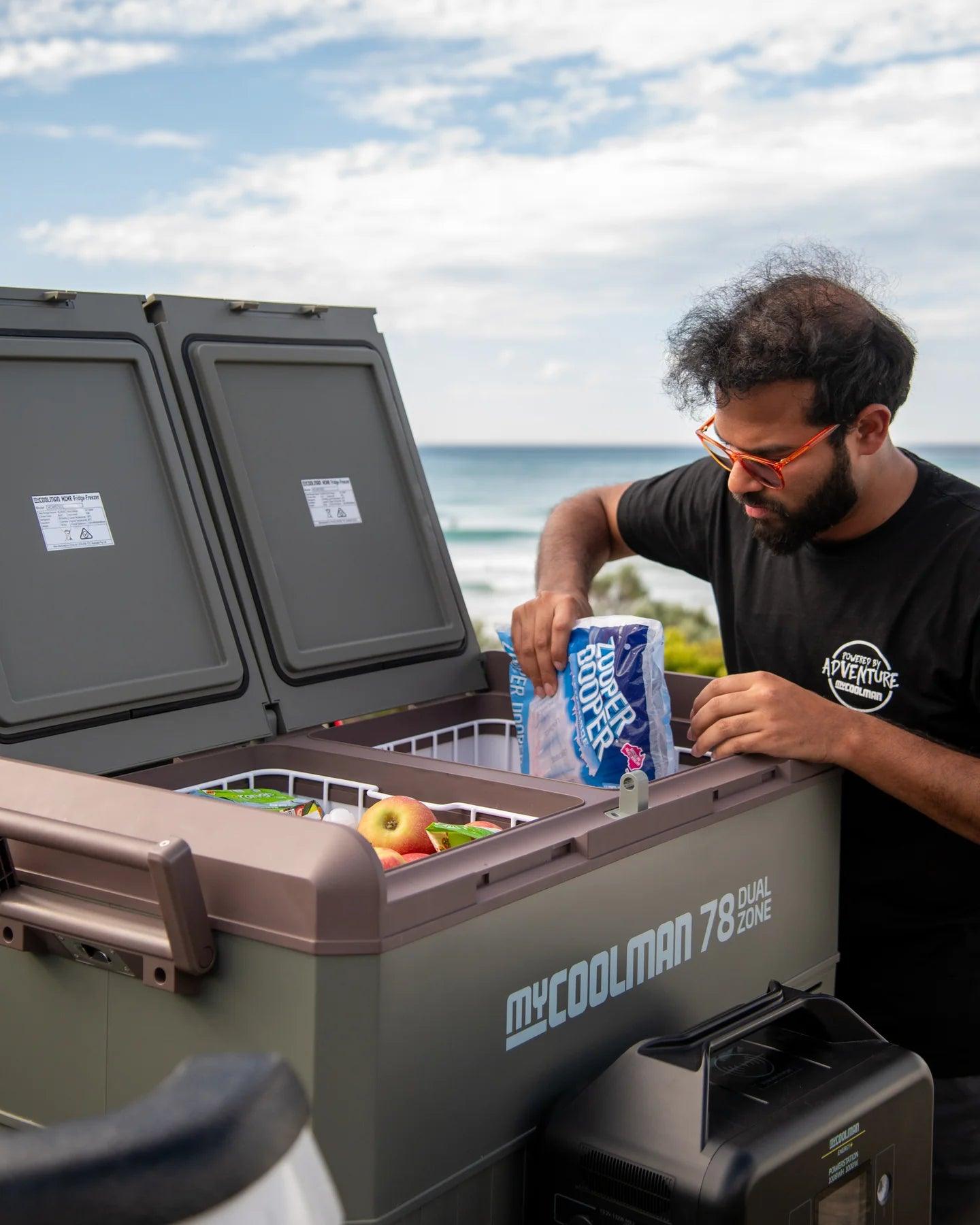 MyCoolman 78l Recreational DZ Series Portable Fridge and Freezer - Everything Caravans